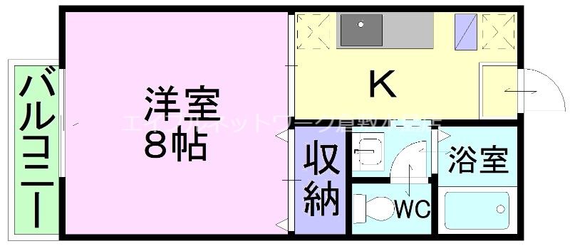 1階の間取り図