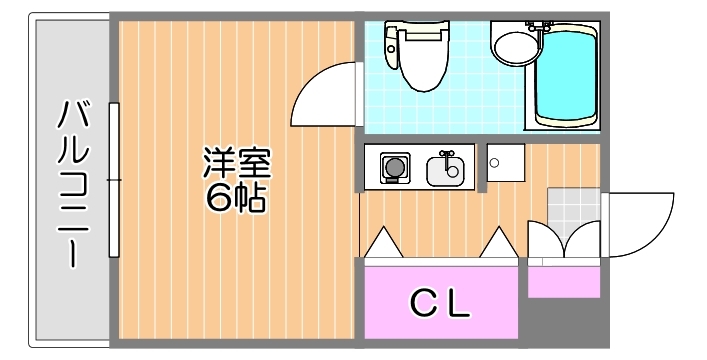 1階の間取り図