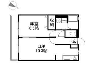 1階の間取り図