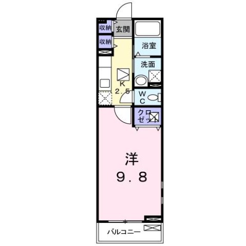 1階の間取り図