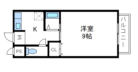 3階の間取り図