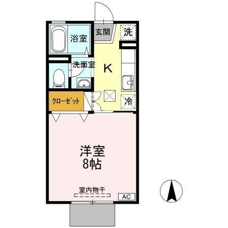 1階の間取り図