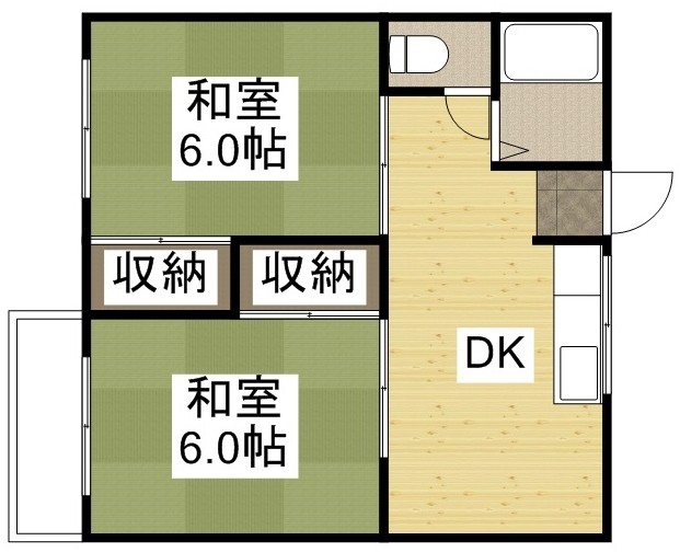1階の間取り図
