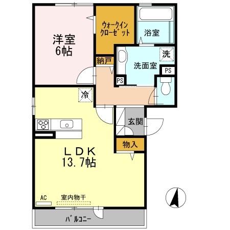 3階の間取り図