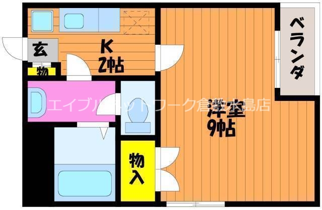 3階の間取り図