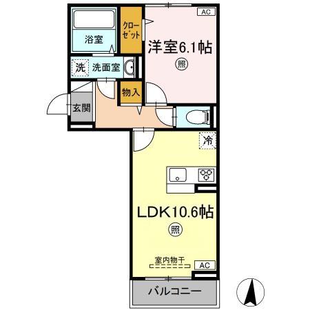 3階の間取り図