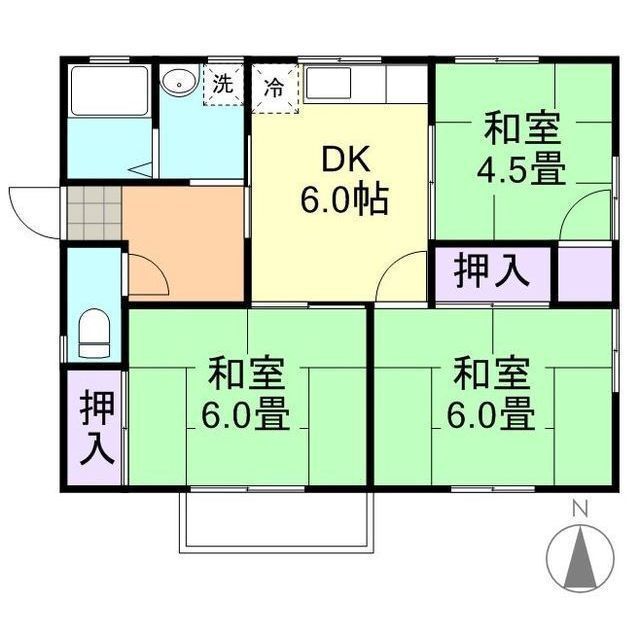 1階の間取り図