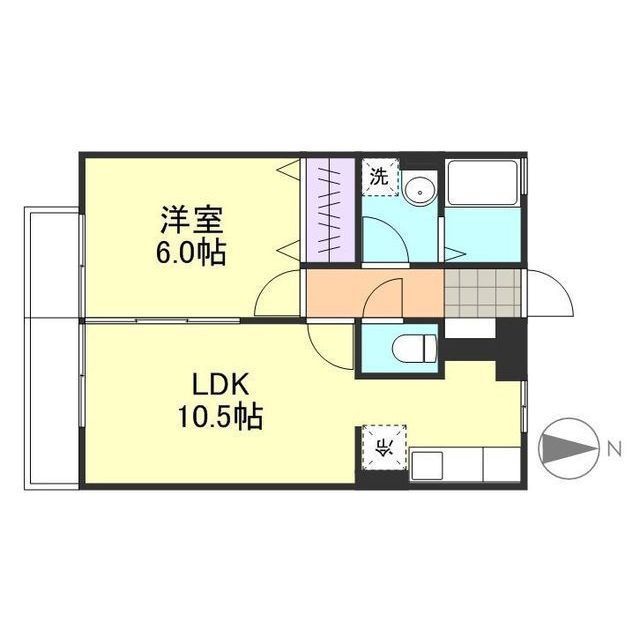 1階の間取り図