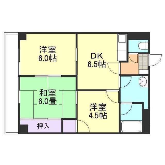 3階の間取り図