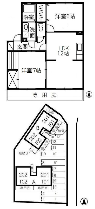 間取図