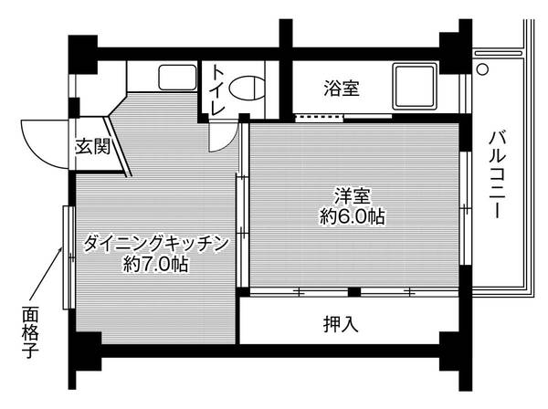 1階の間取り図