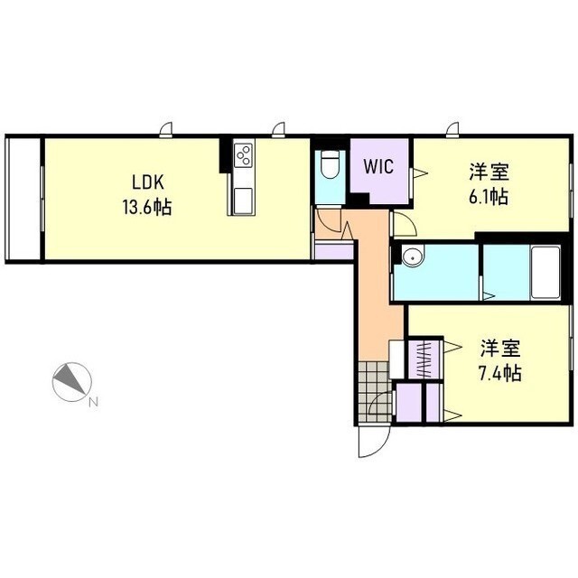 3階の間取り図
