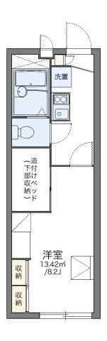 2階の間取り図