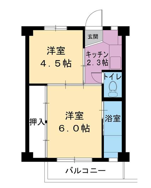 3階の間取り図