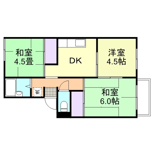 1階の間取り図