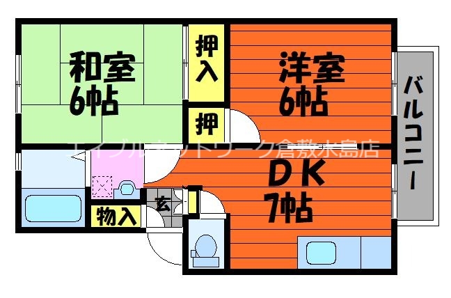 1階の間取り図