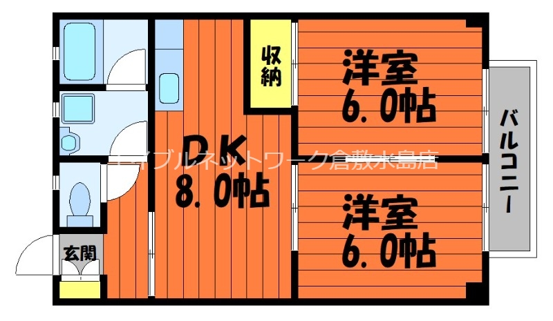 1階の間取り図