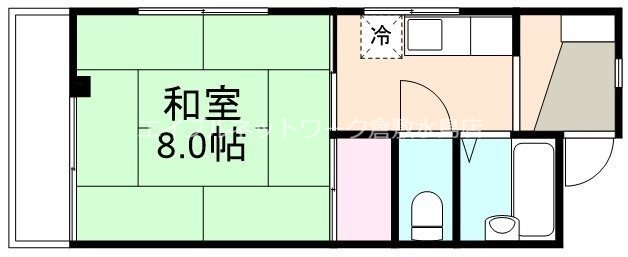 2階の間取り図
