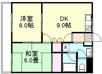 1階の間取り図
