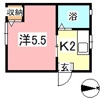 2階の間取り図