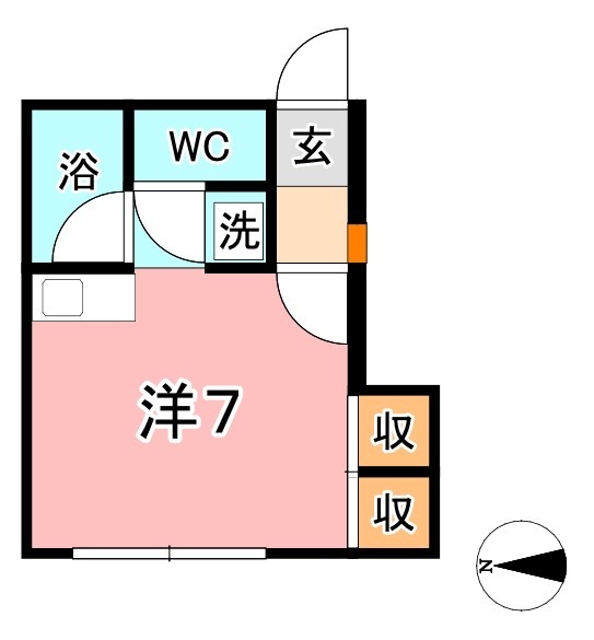 1階の間取り図