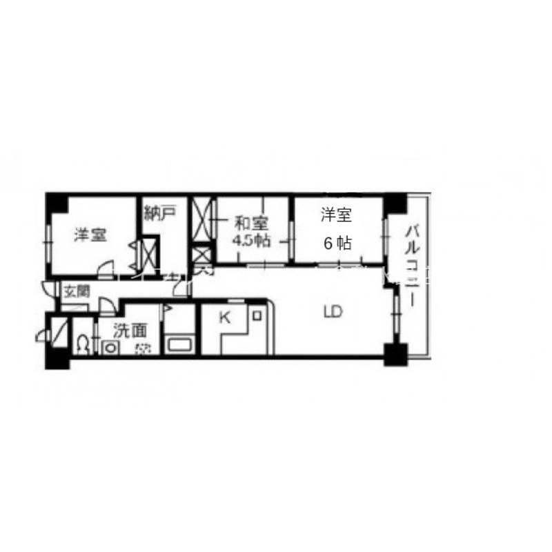 3階の間取り図