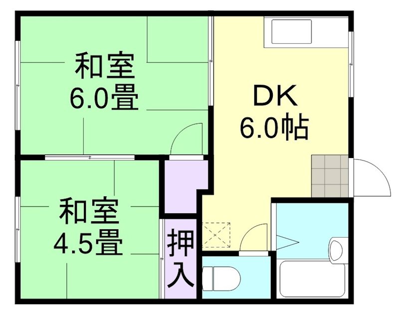 1階の間取り図