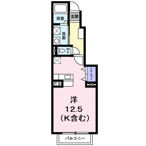 1階の間取り図