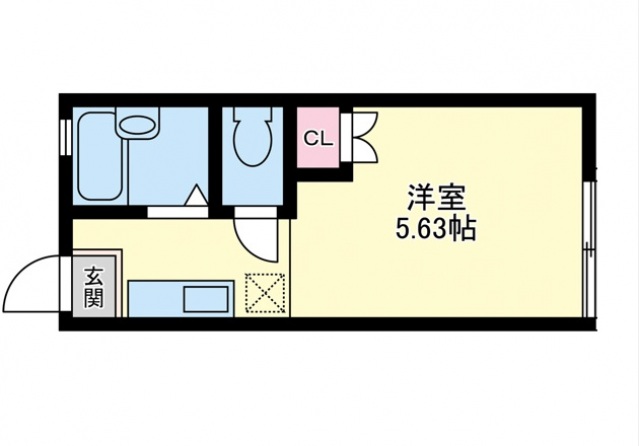2階の間取り図