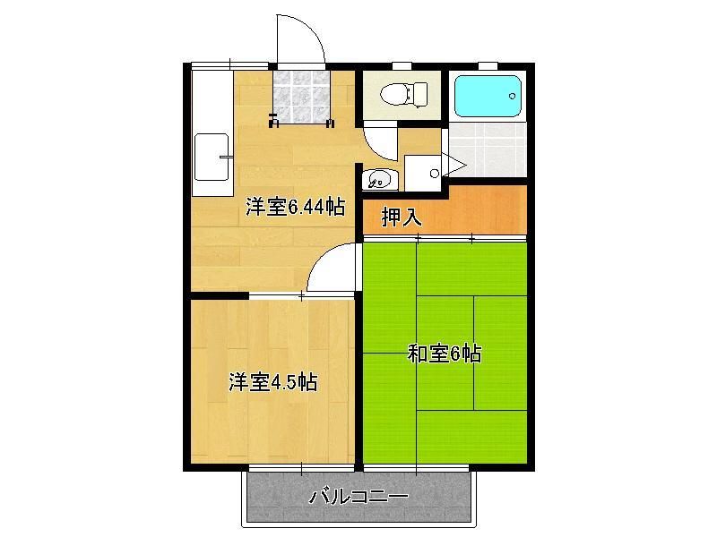 1階の間取り図