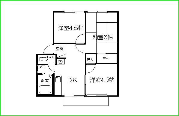 1階の間取り図