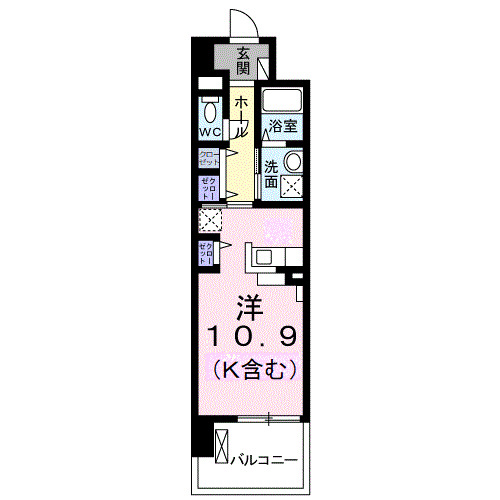 3階の間取り図