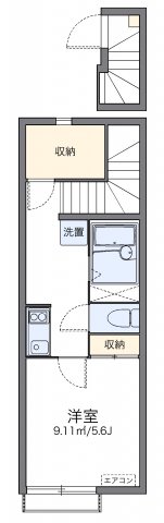 2階の間取り図