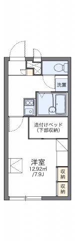 2階の間取り図