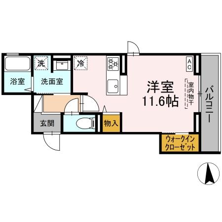 3階の間取り図