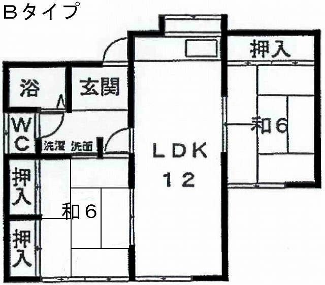 -階の間取り図