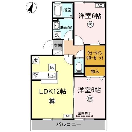 1階の間取り図