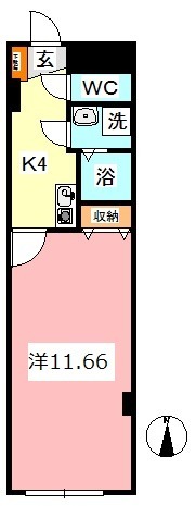 1階の間取り図