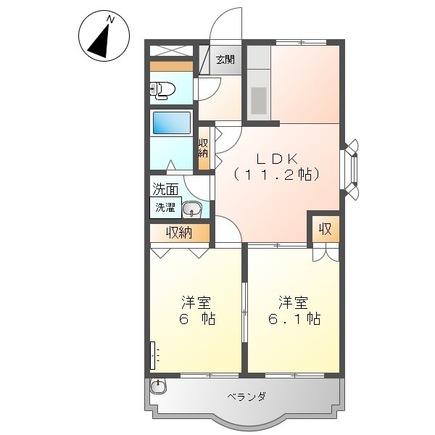 3階の間取り図