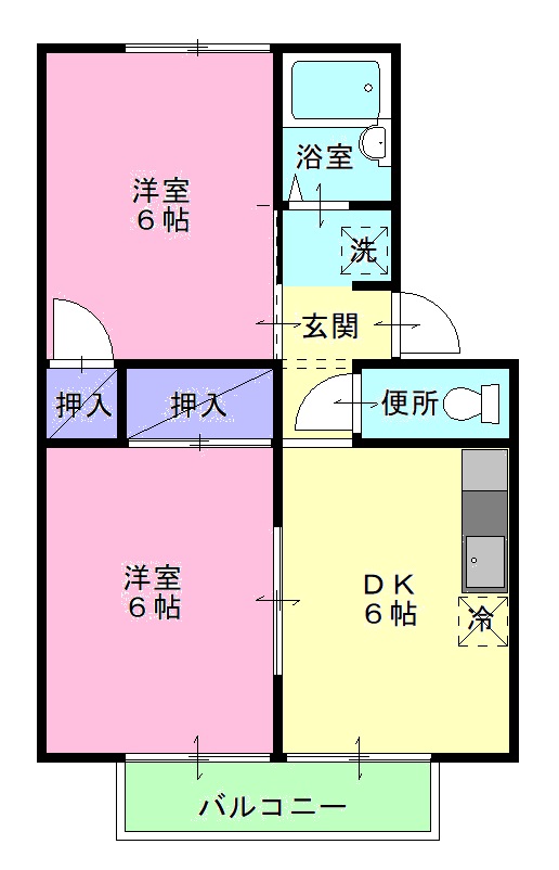 1階の間取り図