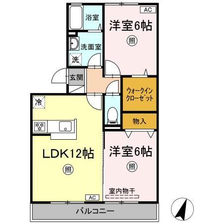 3階の間取り図