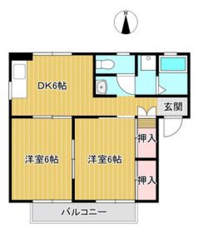 1階の間取り図
