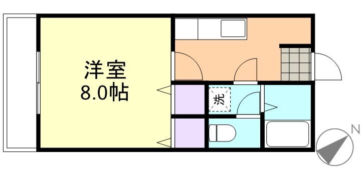 4階の間取り図