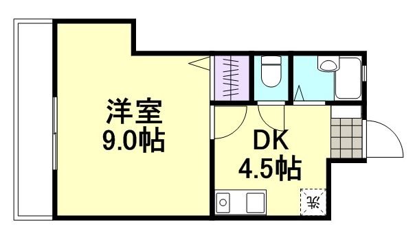 3階の間取り図