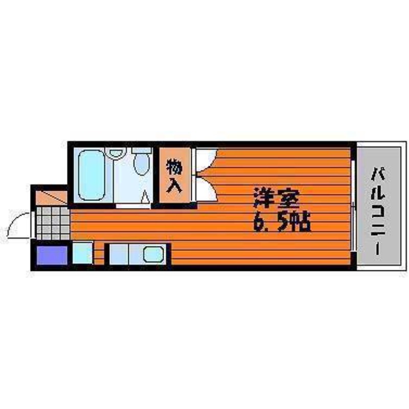 6階の間取り図