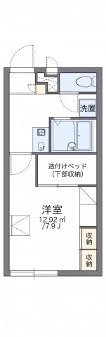 2階の間取り図