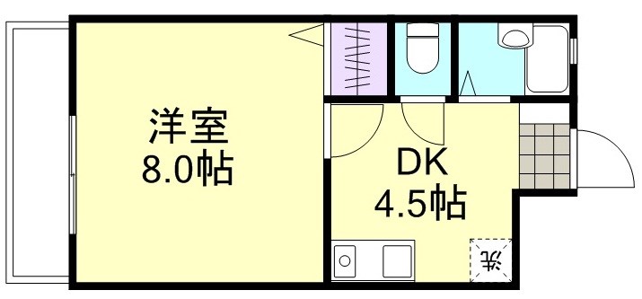 3階の間取り図