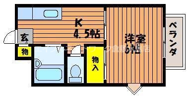 1階の間取り図