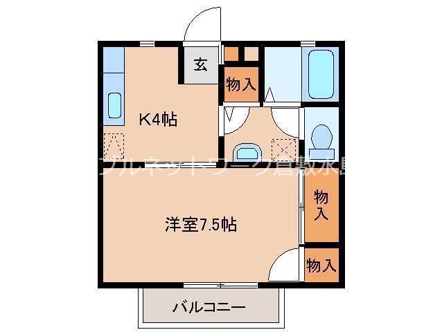 1階の間取り図