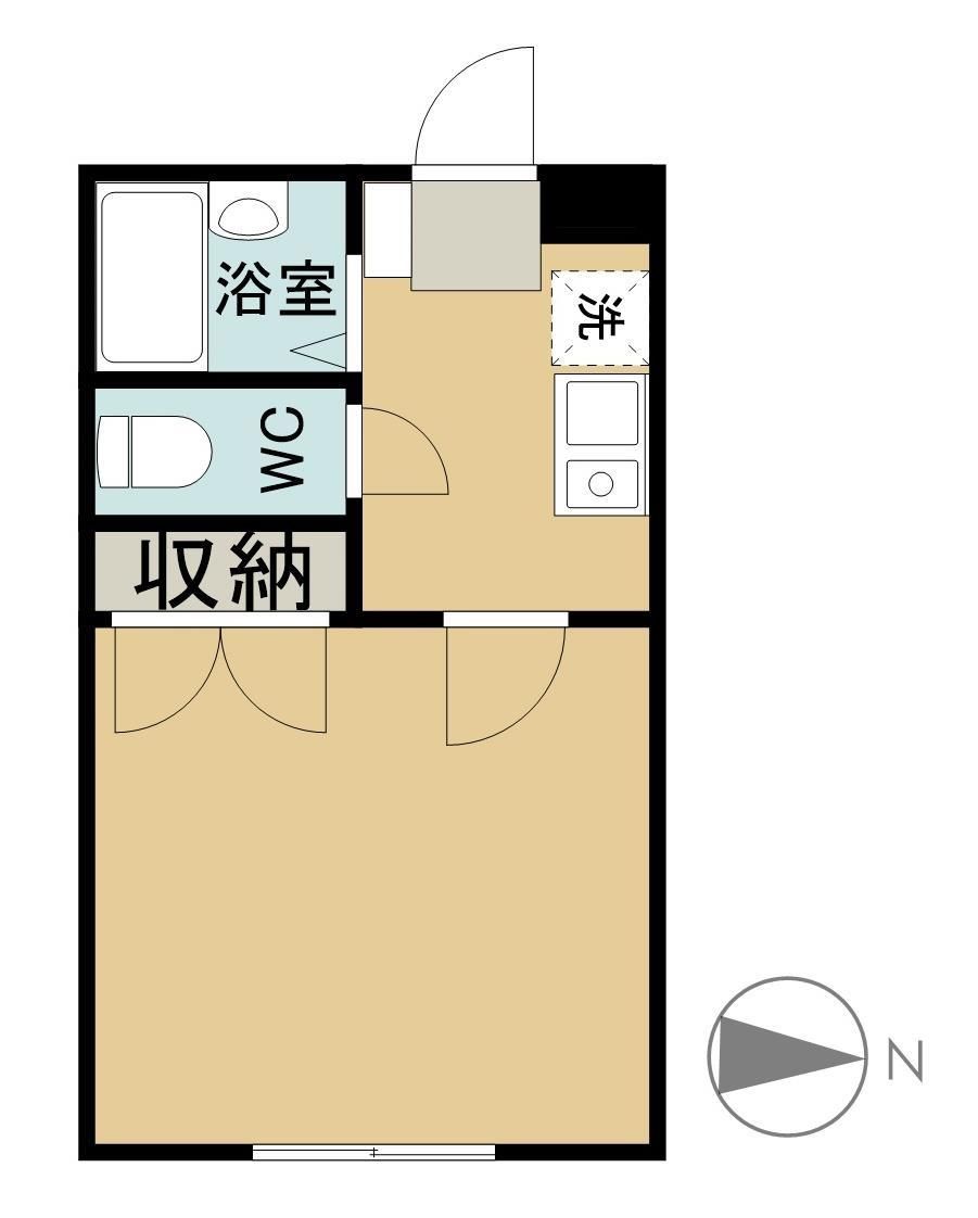 1階の間取り図